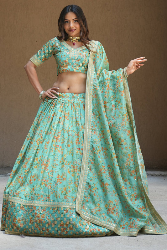 Designer Lehenga Choli with Dupatta Ready-Made USA Free Shipping Wear