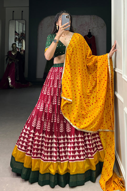 Indian Designer Readymade Wedding Wear Beautiful Lehenga Choli Dupatta