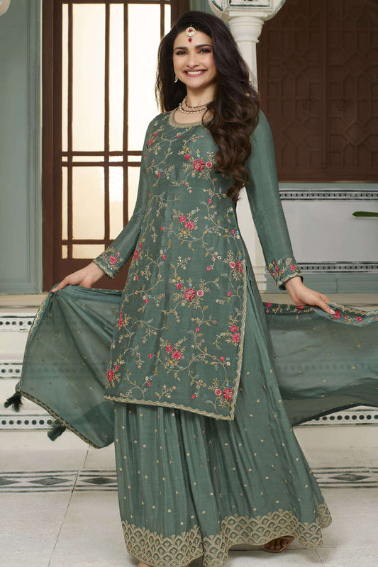 Ready to Wear Salwar Kameez Plazzo Wedding Reception Party Wear Dress