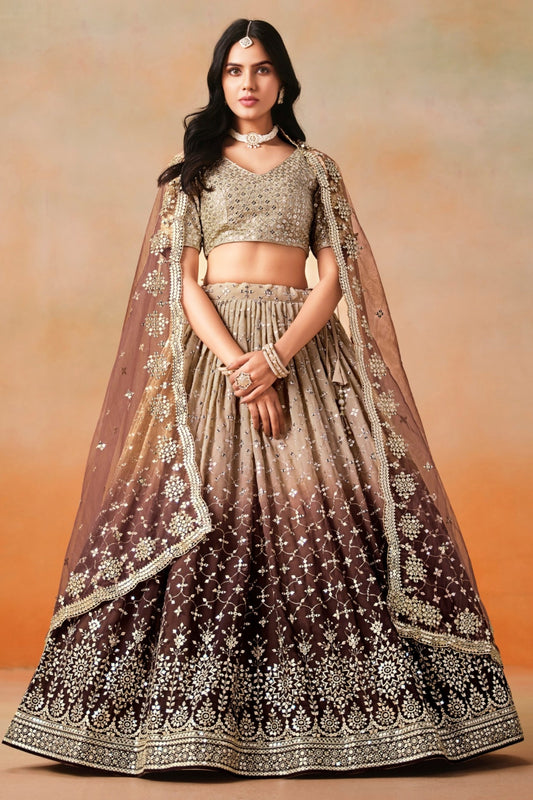 Custom Size Lehenga Ready to Ship in USA Heavy Sequins Work Festival Wear Choli