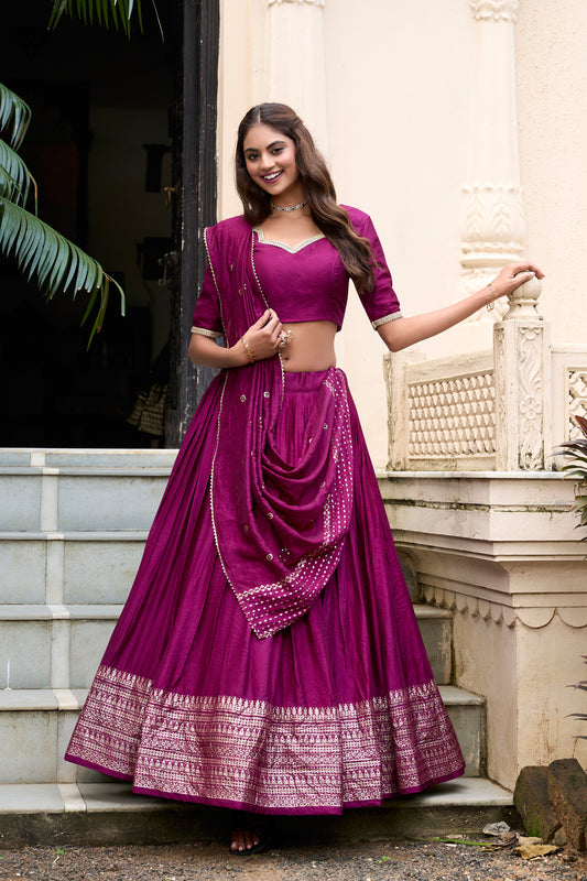 Stitched Designer Embroidery Work Indian Pakistani Wear Lehenga Choli Set