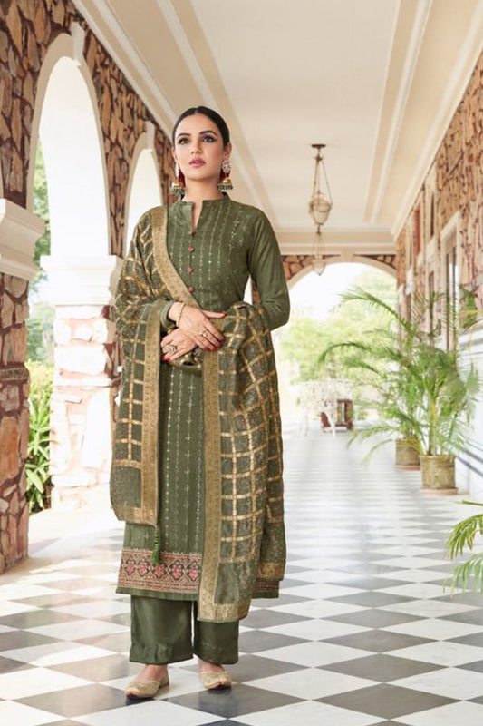 Ready To Wear Ethnic Wear Salwar Kameez With Beautiful Worked Dupatta