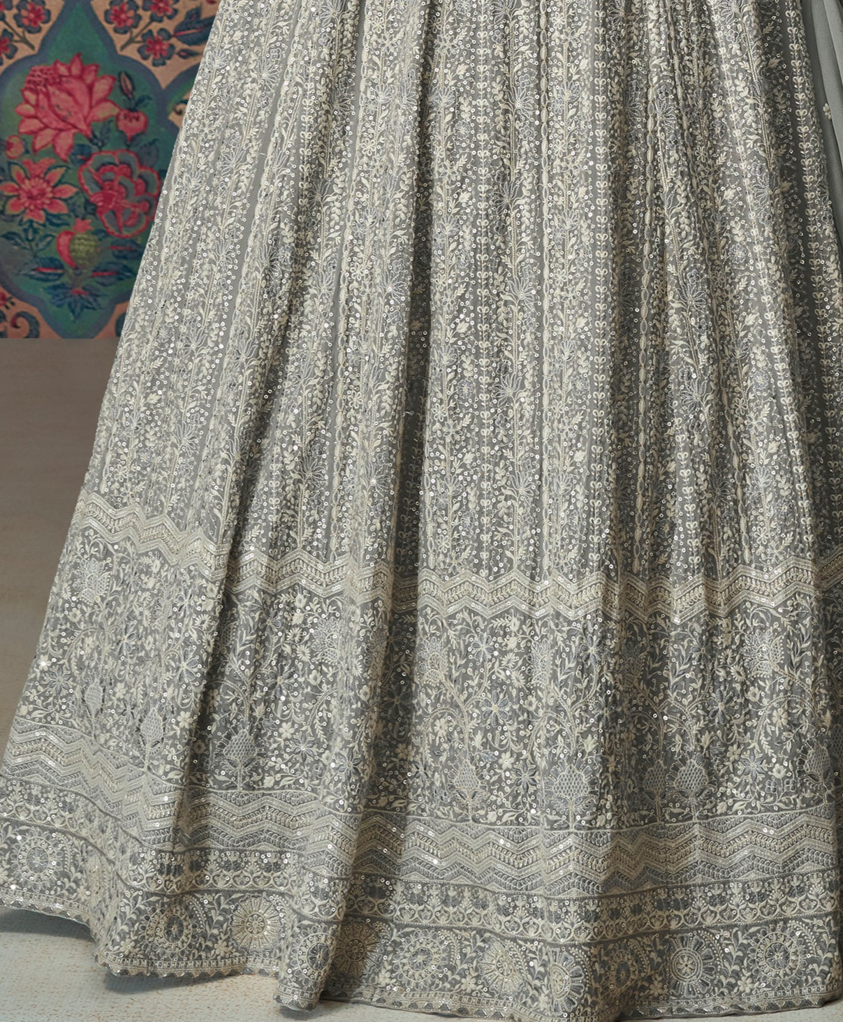 Exclusive Designer Anarkali Gown For Weddings And Reception Functions