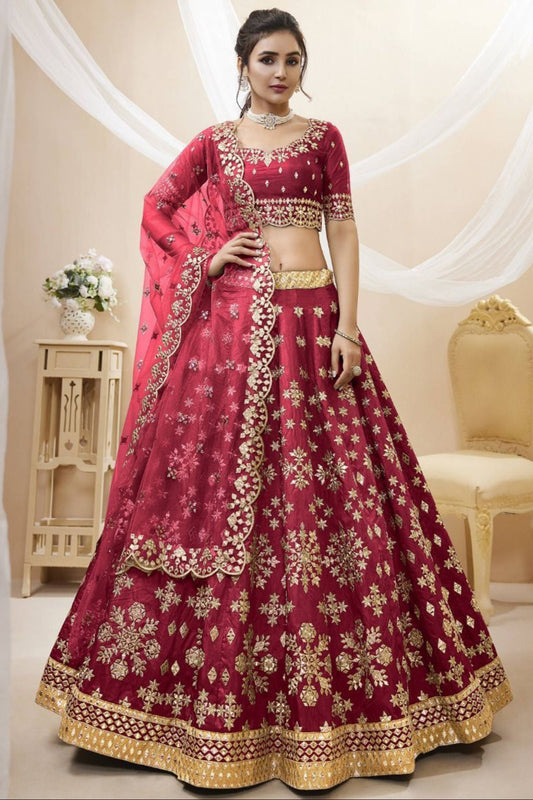 Bridal wear lehenga choli with custom fit Canada