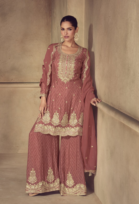 Wedding Wear Indian Pakistani Designer Salwar Kameez Sharara Plazzo
