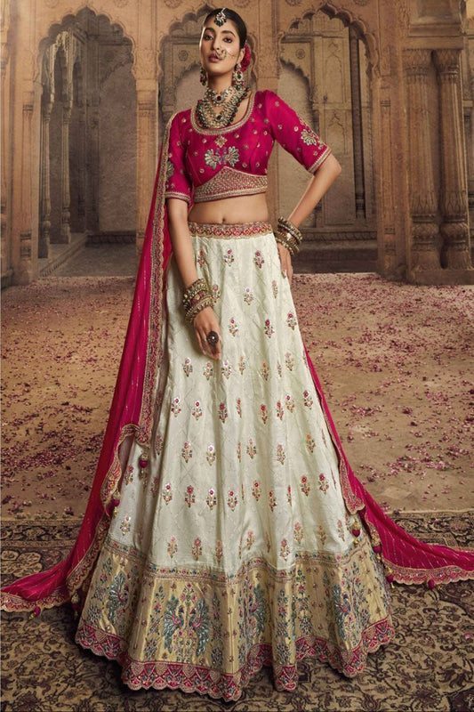 Pakistani Islamic Bridal Wear Heavy Embroidery Designer Lehenga Choli