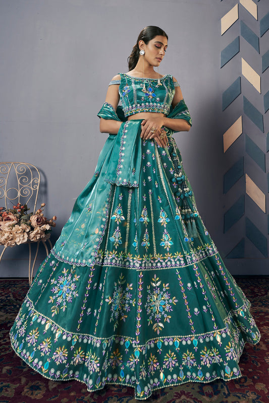 Fancy Stitched Lehenga Choli Designer Readymade USA Occasion Wear Lehenga Choli with Dupatta