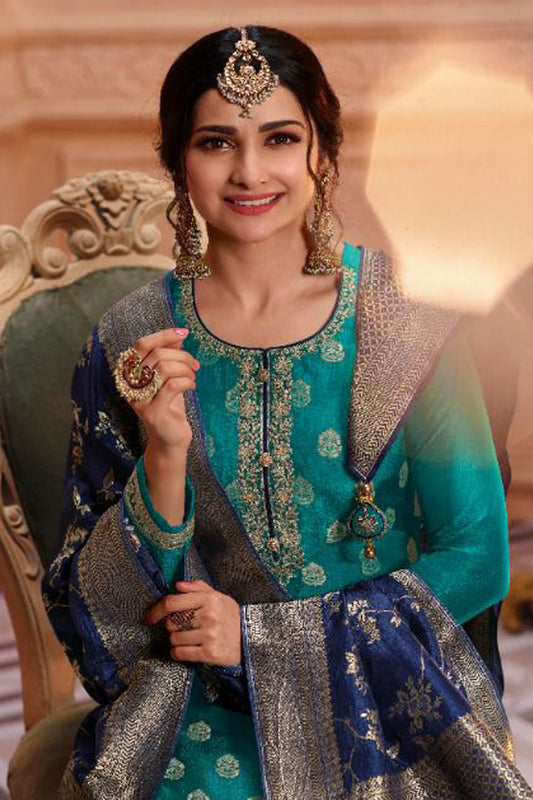 Indian Style Wedding Wear Women's Salwar Kameez Pant Suits