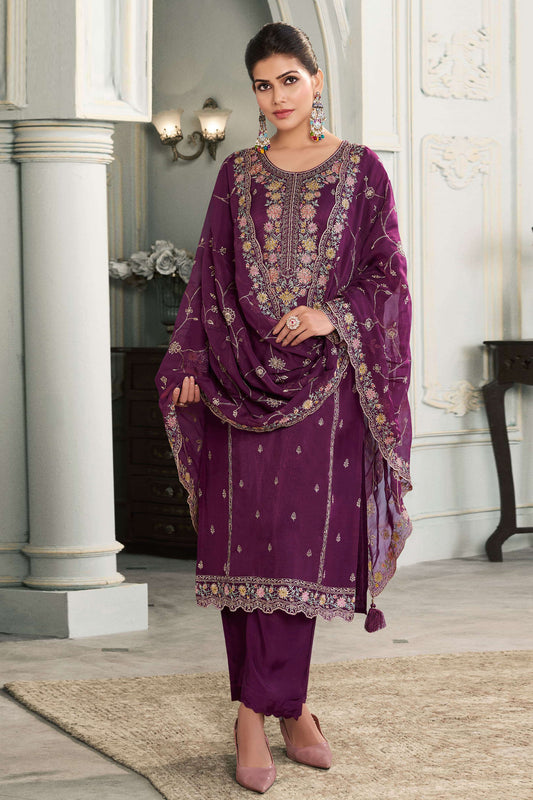 Ethnic Wear for Weddings Indian Salwar Kameez Trouser Suit for Women USA