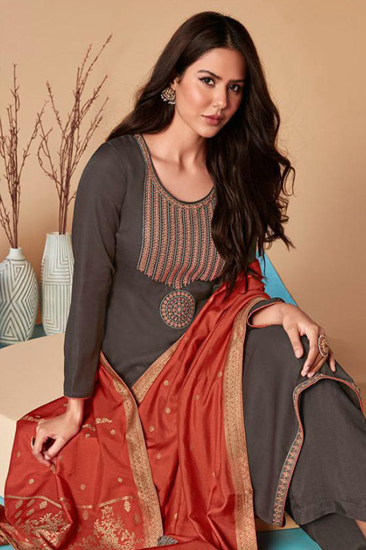 Plus Size Indian Traditional Festival & Events Wear New Salwar Kameez Plazzo Suits