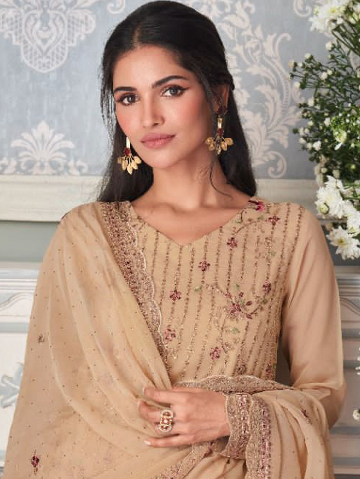 The Newest Style Salwar Kameez With Dupatta For Special Wedding