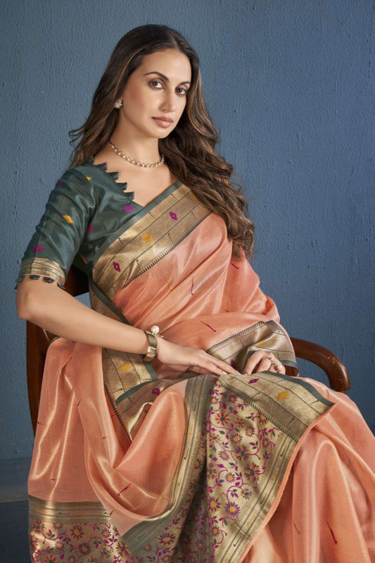 Ready to Ship Lightweight Comfortable Indian Designer Festival & Event Wear Saree