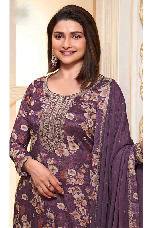 Beautiful Designer Ready To Wear Embroidery Worked Salwar Kameez Suits