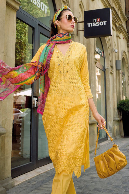 Newest Style Yellow Color Salwar Kameez For Wedding Reception