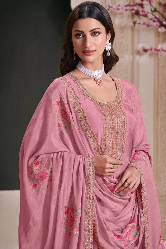 Beautiful Wedding Reception Party Wear Stitched Anarkali Gown