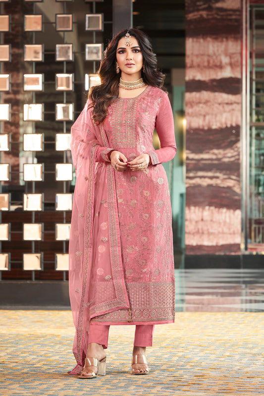 Trendy Pakistani Indian Wedding Party Wear Salwar kameez Pant Suits