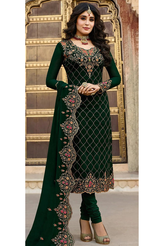 Wedding Functions Wear Designer Churidar Salwar Kameez Suits