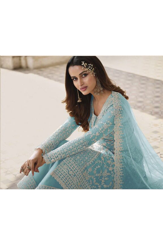 Wedding Function Party Wear Shalwar Kameez Plazzo With Dupatta Dresses