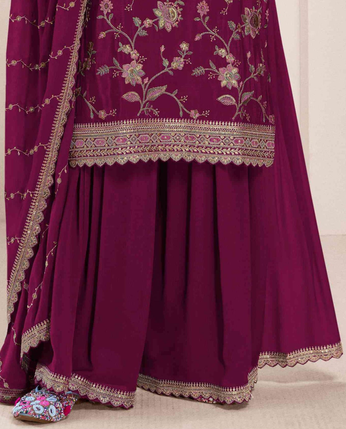 Ethnic wear for women USA Bollywood Style Stitched Salwar Kameez Palazzo Suit