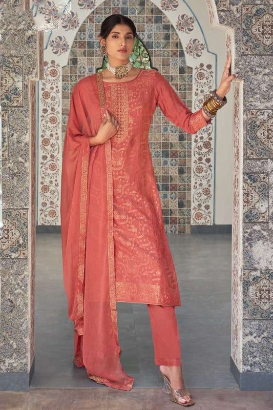 Beautiful Indian Nikah Wear Handwork Designer Salwar Kameez Pant Suits