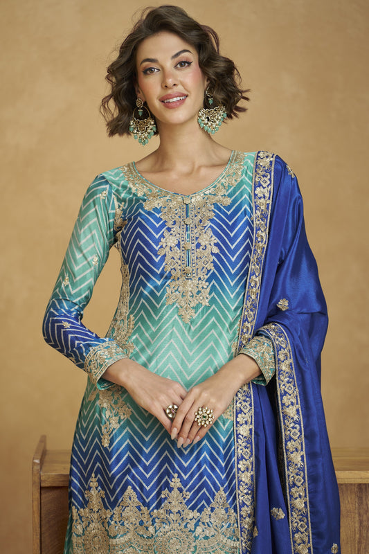 Exclusive Designer Wedding Function shalwar indian plazo suits