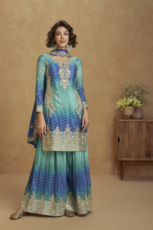 Exclusive Designer Wedding Function shalwar indian plazo suits