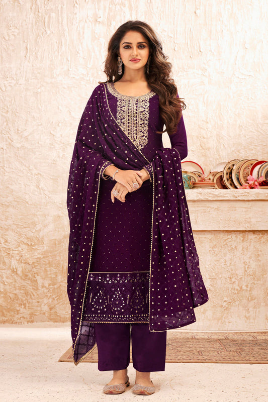 Gorgeous Salwar Kameez Suits With Beautiful Embroidered Dupatta Suits For Woman's