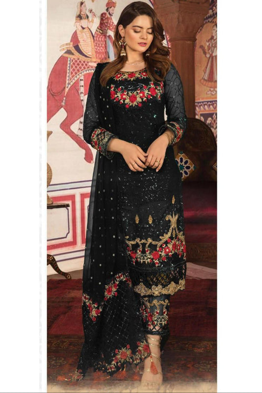 Indian Pakistani Designer Eid Ramadan Wear Salwar Kameez Trouser Pant Suits