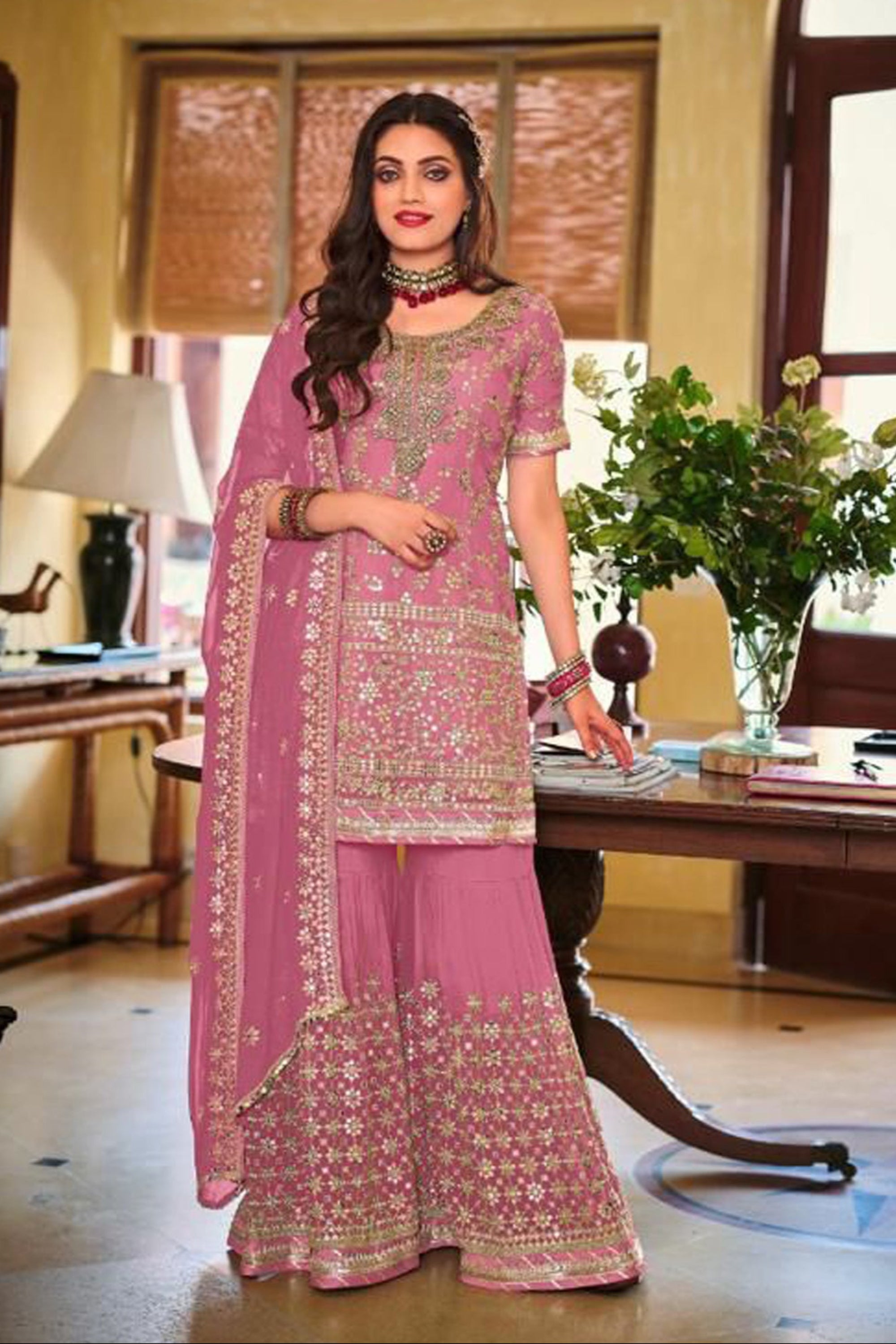 Indian Pakistan shalwar online kameez/ gharara