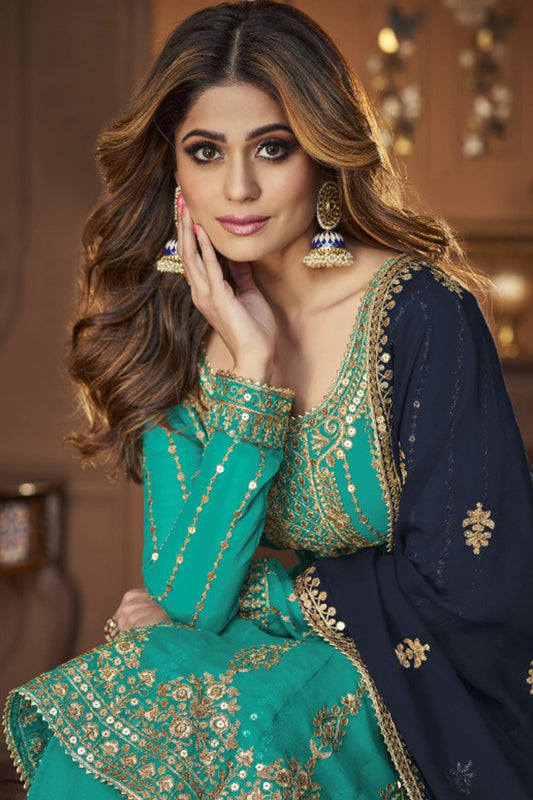 Yellow Color Heavy Embroidery Worked Lehenga Kameez Dupatta Suits