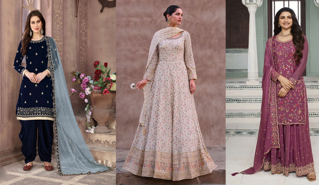 Find Salwar Suits that best fit your figure and your Body Type