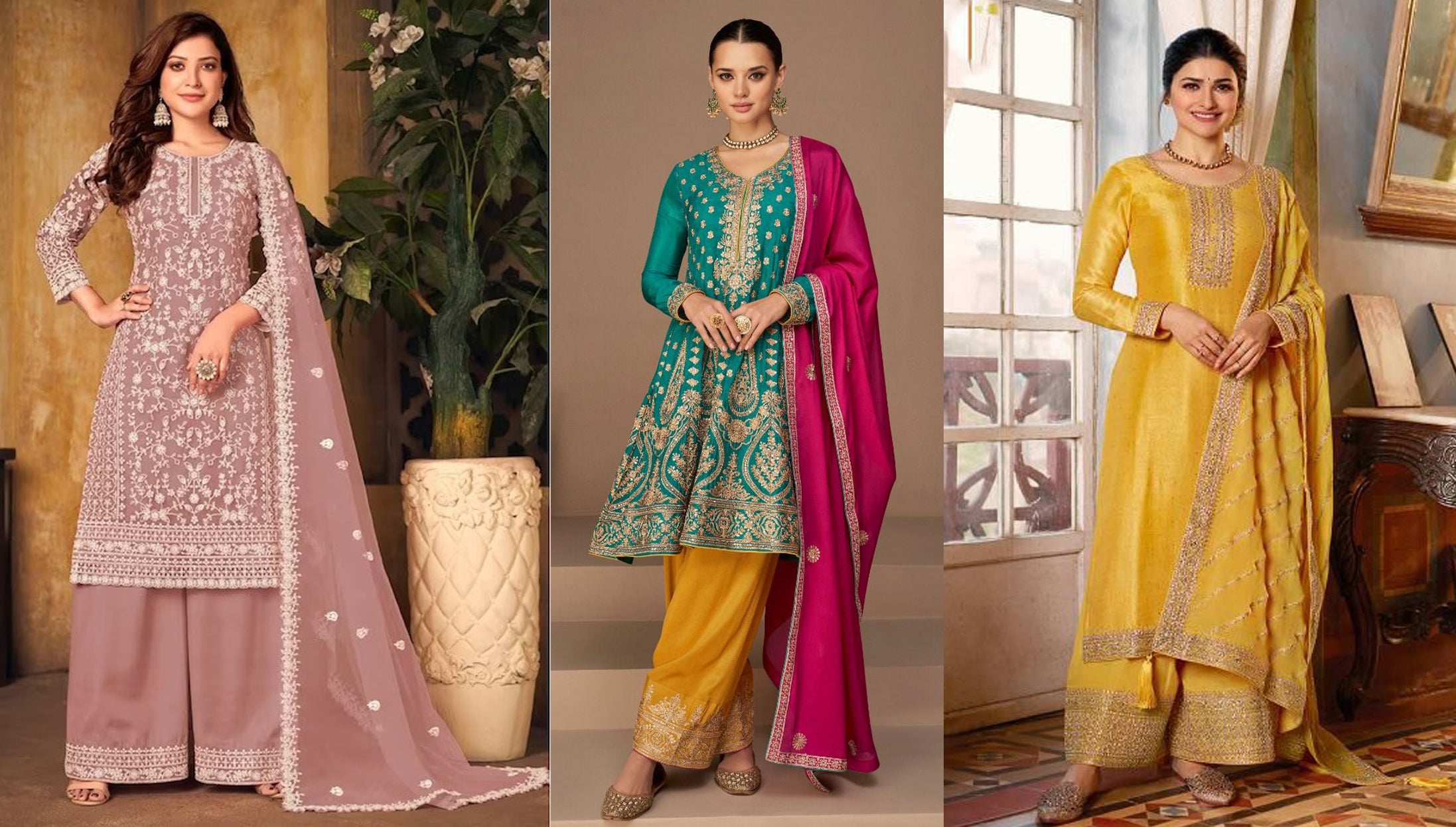 Latest trend in salwar kameez online