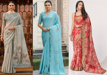 Top 7 Saree Trends for the Wedding Season