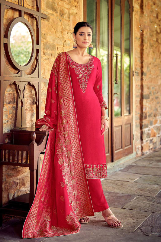 Hand Made Stitched Designer Embroidery Work Salwar Kameez Plazzo Pant Suits