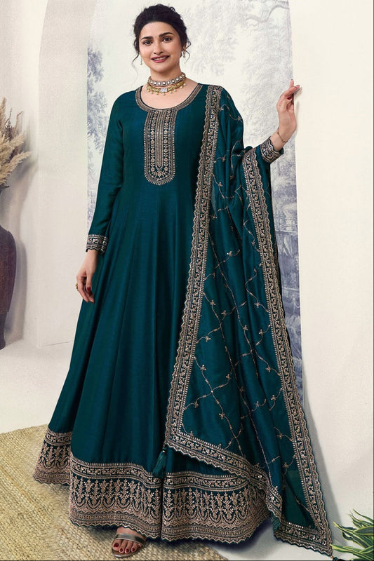 Pakistani Eid Party Wear Latest Designer Anarkali Gown Suit Handmade Long Anarkali Outfits