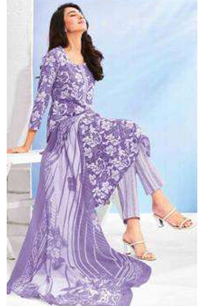 
Muslim Women's Wear Readymade Outfits Salwar Kameez Plazzo-Pant Suit
