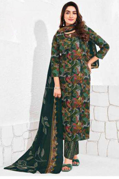 
Muslim Women's Wear Readymade Outfits Salwar Kameez Plazzo-Pant Suit
