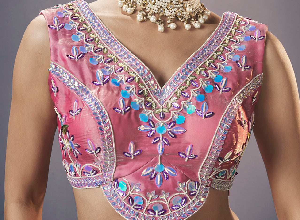 Heavy Function Lehenga Outfit Indian Traditional Wedding Wear Embroidery Lehenga Choli