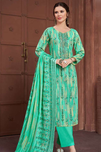 Imperial Embroidered Work  Women Wear Salwar Kameez Palazzo-Pant Suits