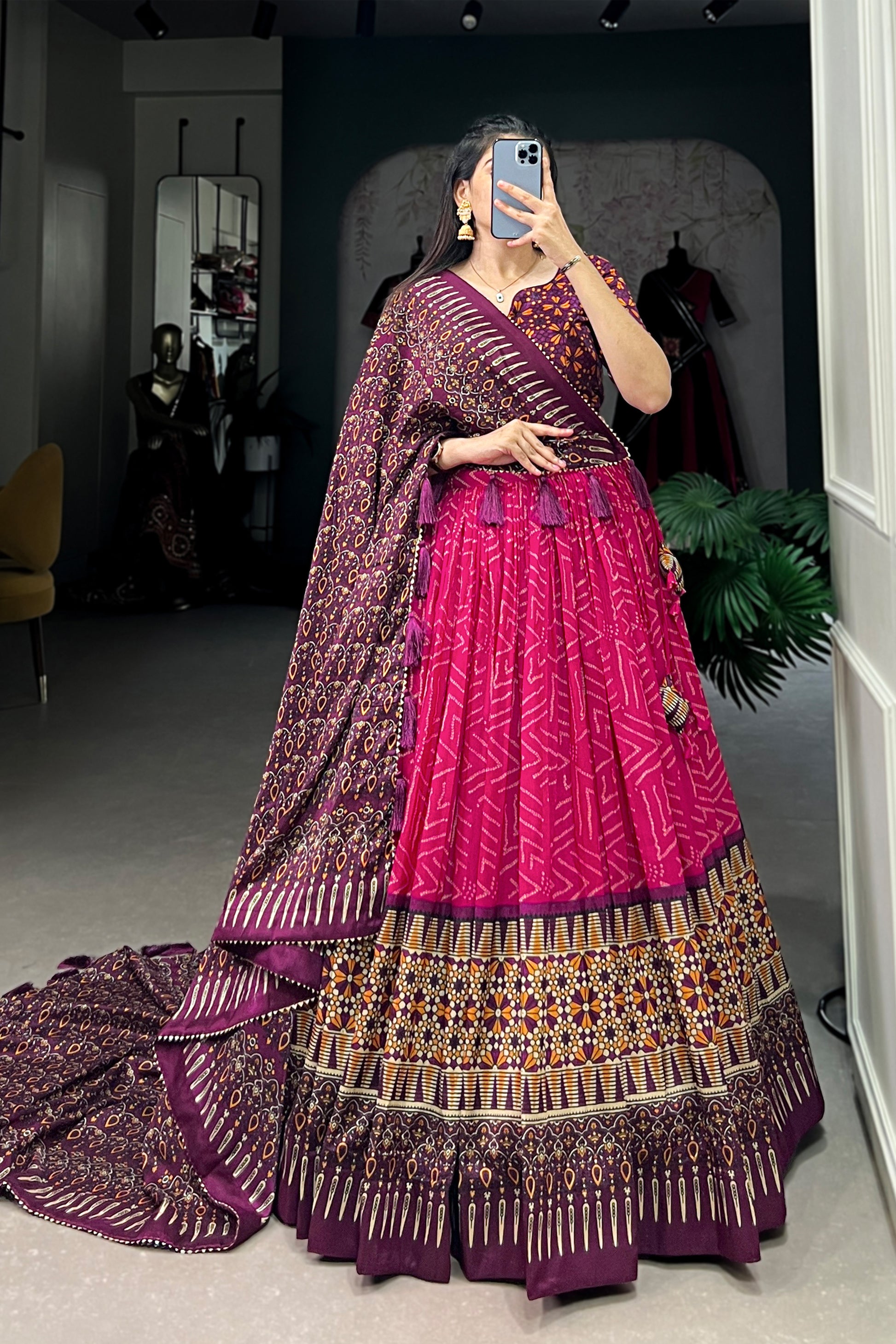 
Designer Sangeet Function Wear Lengha Choli Readymade UK Free Shipping
