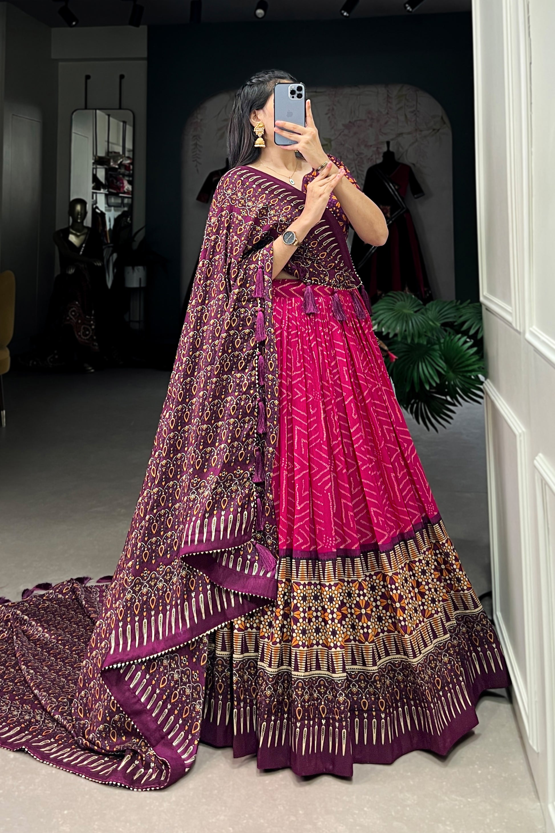 
Designer Sangeet Function Wear Lengha Choli Readymade UK Free Shipping

