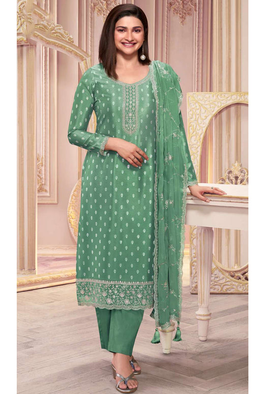 Gorgeous Stylish Santoon Fabric  Embroidery Work Salwar Kameez Suit
