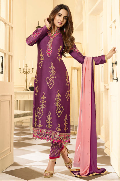 Indian Pakistani Eid Ramadan Wear Salwar Kameez Pant Suits