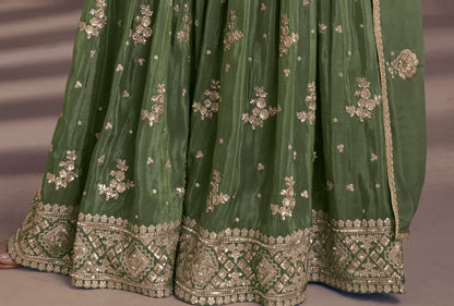 Eid Ramdan Special Heavy Embroidery Work Salwar Kameez Plazzo Dress