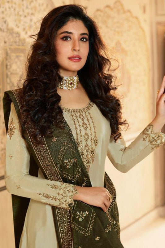 Ramzan Eid Special Palazzo Suits With Georgette Ready To Wear Salwar Kameez Dupatta 