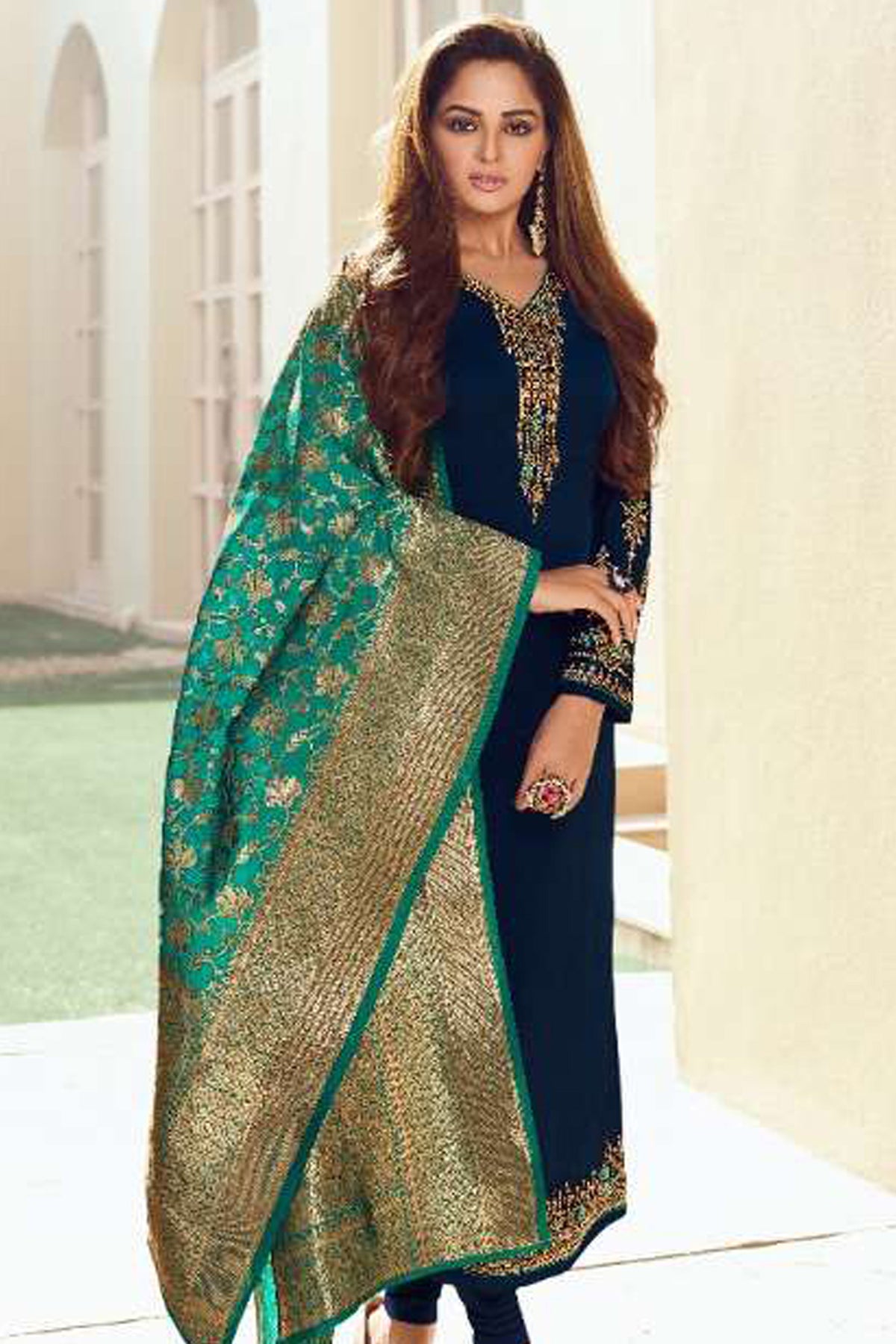Pakistani Roka Nikah salwar kameez trouser pant suit