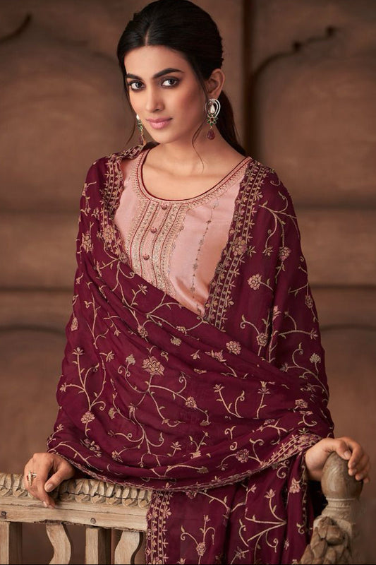Trendy Eid Ramadan Festival Special Women's Salwar Kameez Suits with Beautiful Worked Dupatta Online In USA
