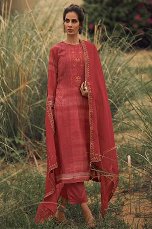 Mehendi Function Wear Salwar Kameez Plazzo Pant Suits With Duaptta