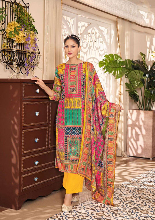 Indian Traditional Designer Summer Special Cotton Salwar Kameez Suit