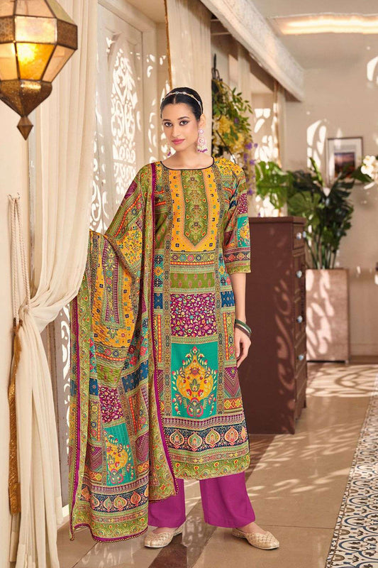 Indian Traditional Designer Summer Special Cotton Salwar Kameez Suit